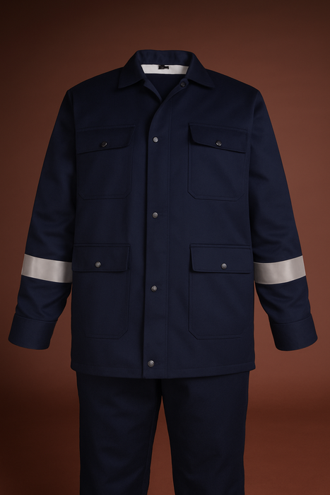 D59 ACID AND FLAME RESISTANT WINTER JACKET- NAVY