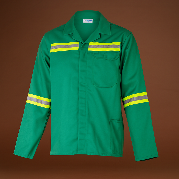 FERN GREEN D59 FLAME CONTI JACKET&TROUSER-SABS SPEC